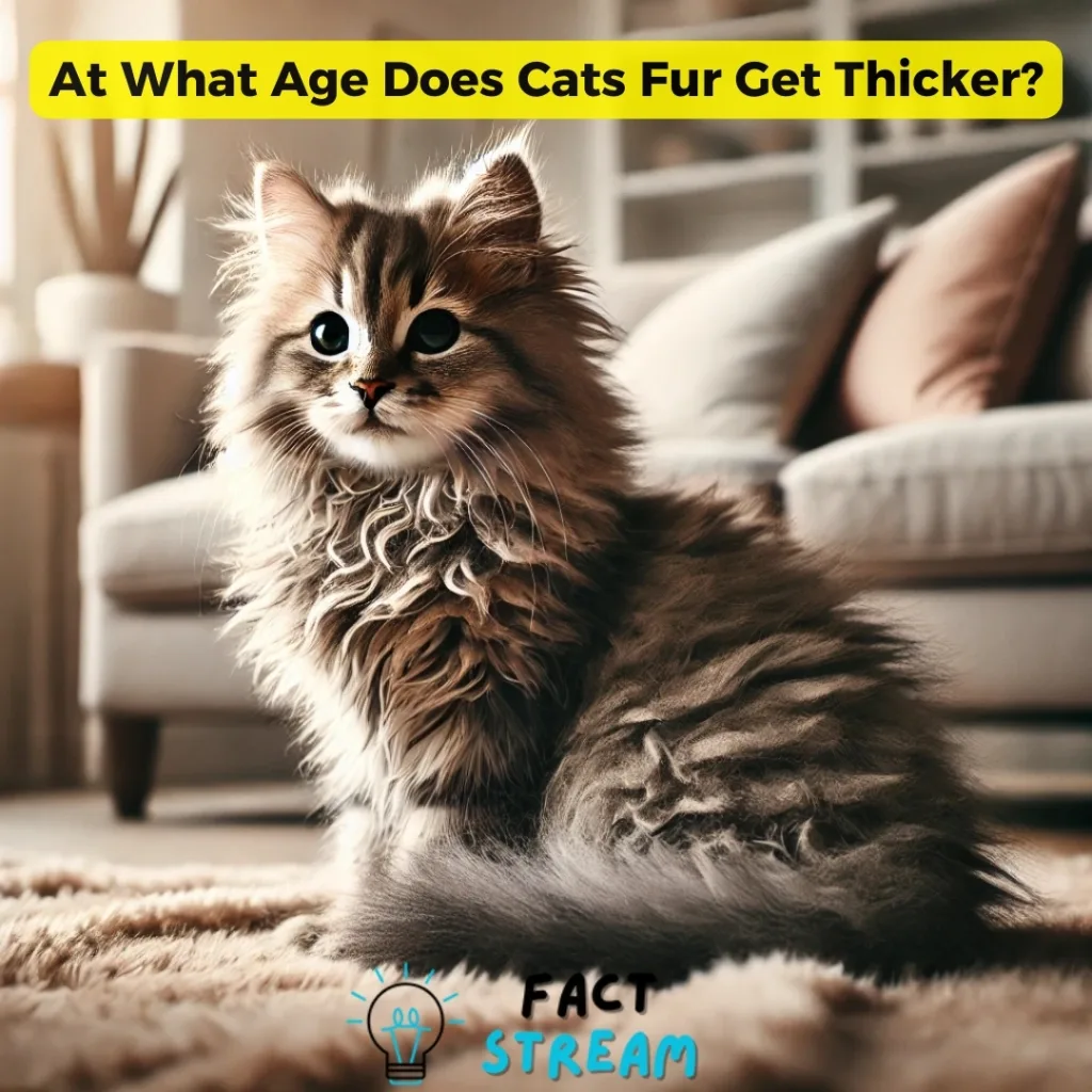 At What Age Does Cats Fur Get Thicker