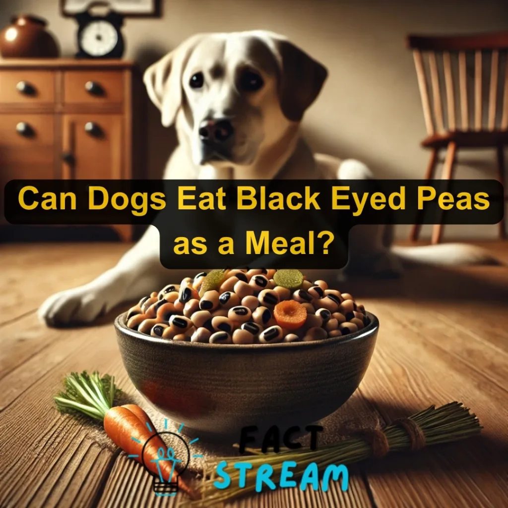 Can Dogs Eat Black Eyed Peas as a Meal