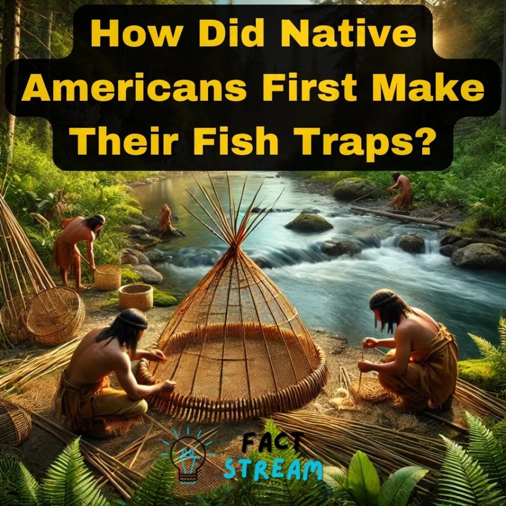 How Did Native Americans First Make Their Fish Traps