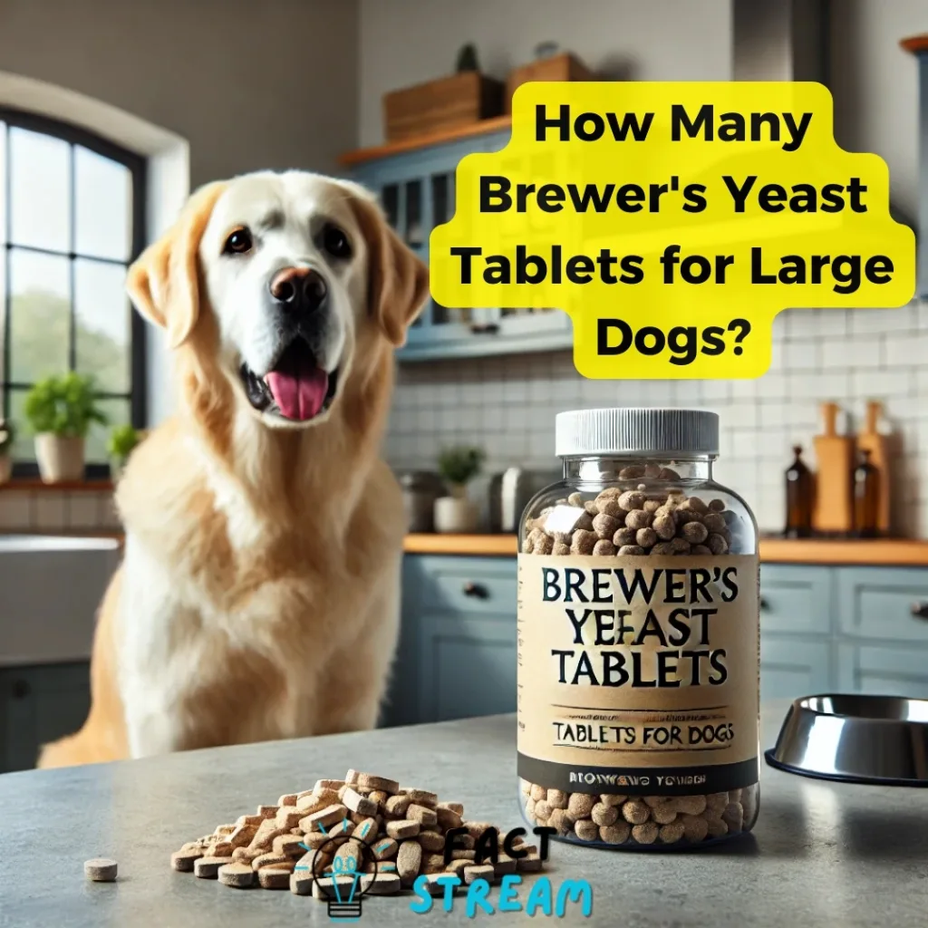 How Many Brewer's Yeast Tablets for Large Dogs