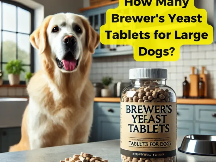 How Many Brewer's Yeast Tablets for Large Dogs