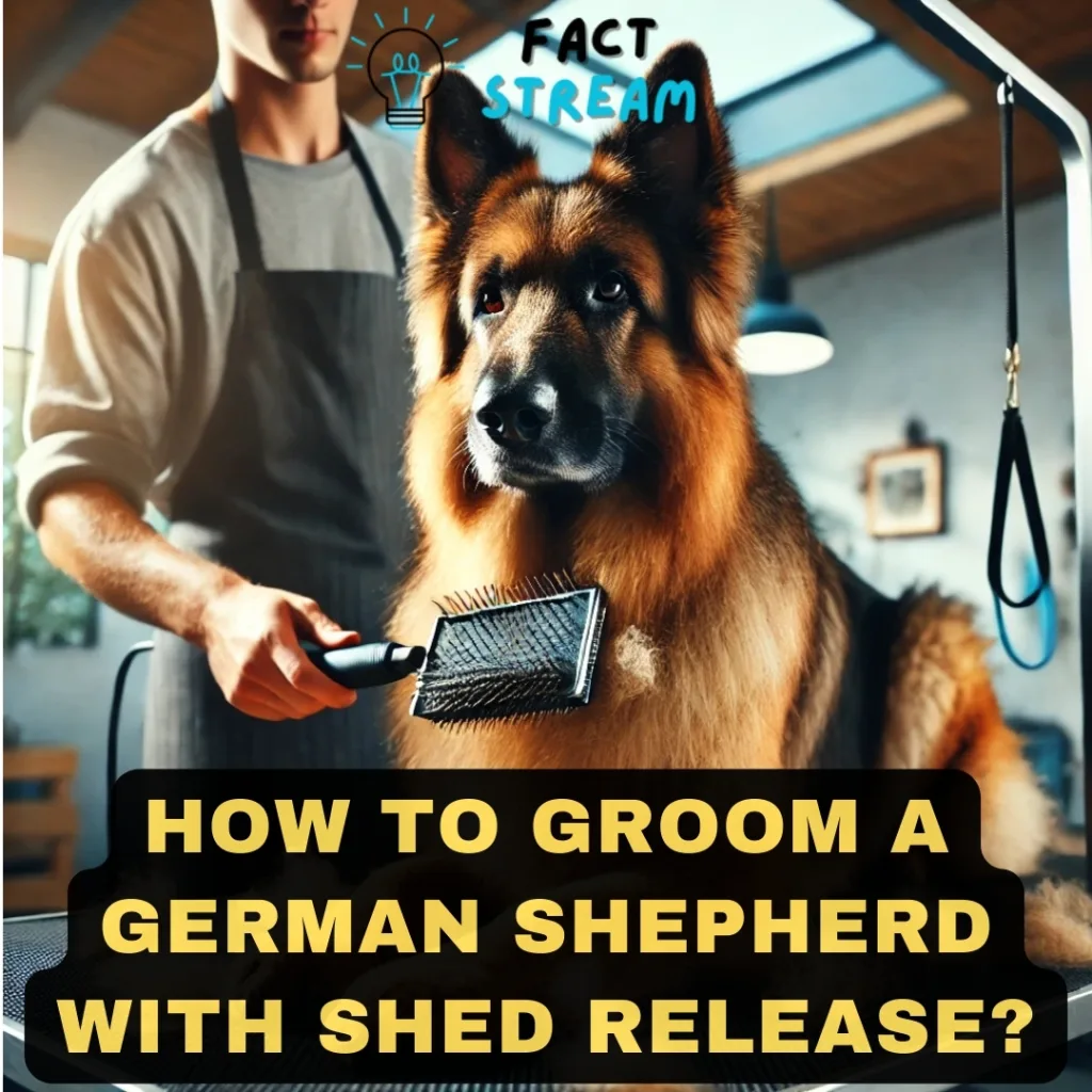 How to Groom a German Shepherd with Shed Release