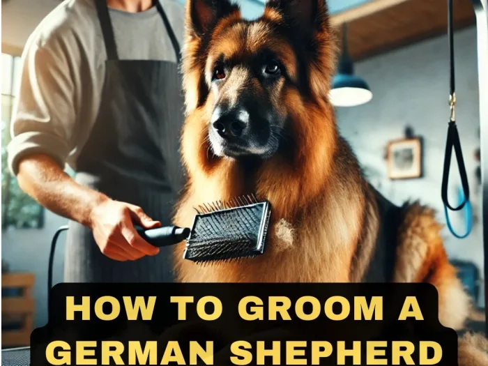 How to Groom a German Shepherd with Shed Release