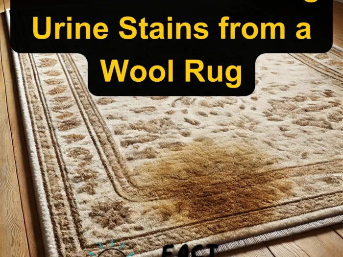 How to Remove Dog Urine Stains from a Wool Rug