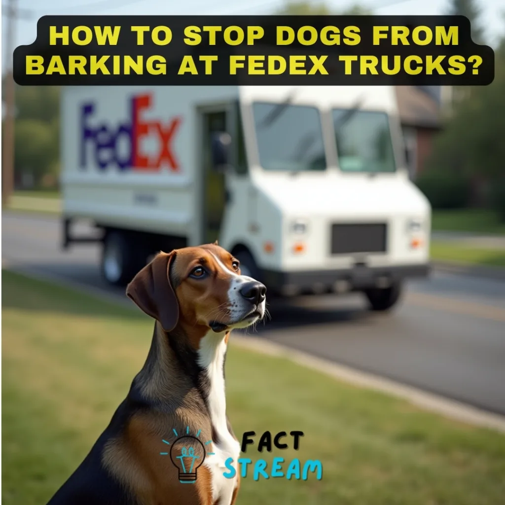 How to Stop Dogs from Barking at FedEx Trucks