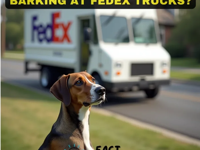 How to Stop Dogs from Barking at FedEx Trucks