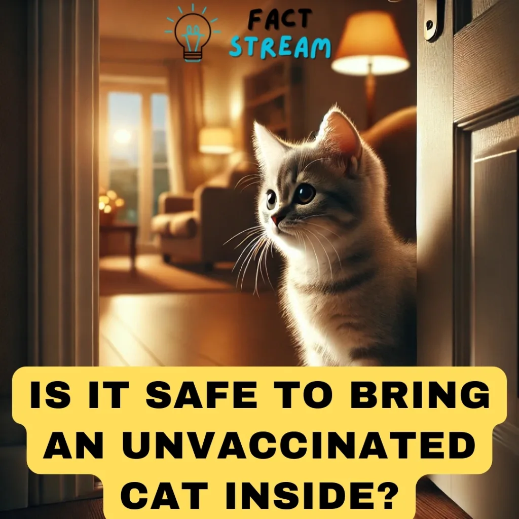 Is It Safe to Bring an Unvaccinated Cat Inside