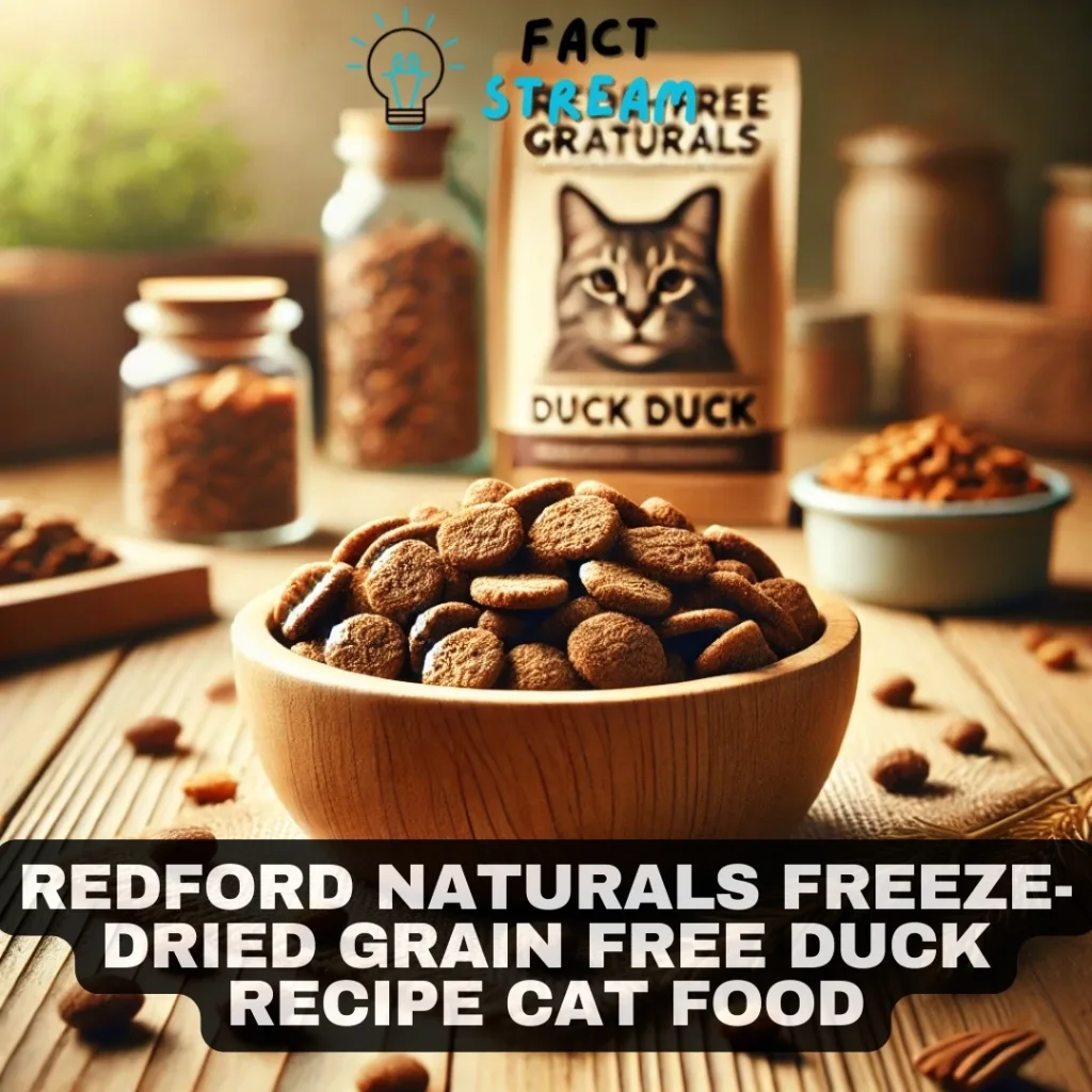 Redford Naturals Freeze-Dried Grain Free Duck Recipe Cat Food