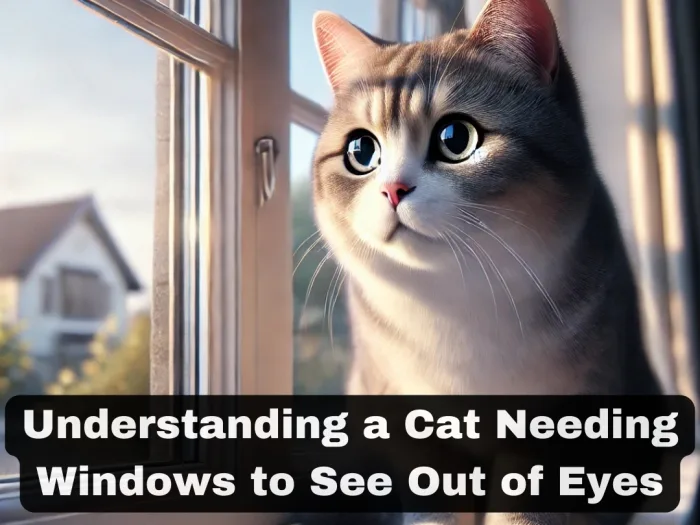 Understanding a Cat Needing Windows to See Out of Eyes