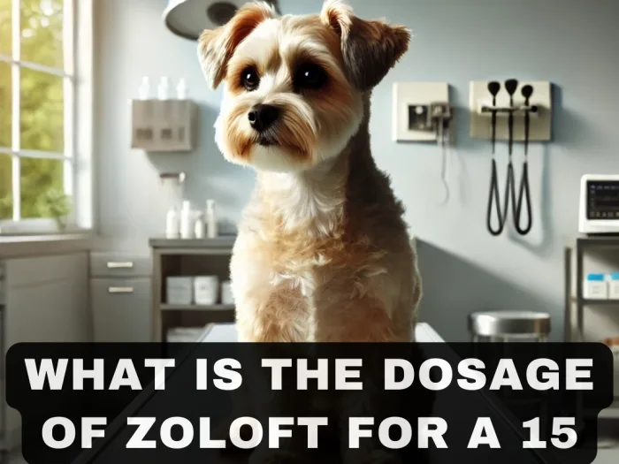 What is the Dosage of Zoloft for a 15 Pound Dog