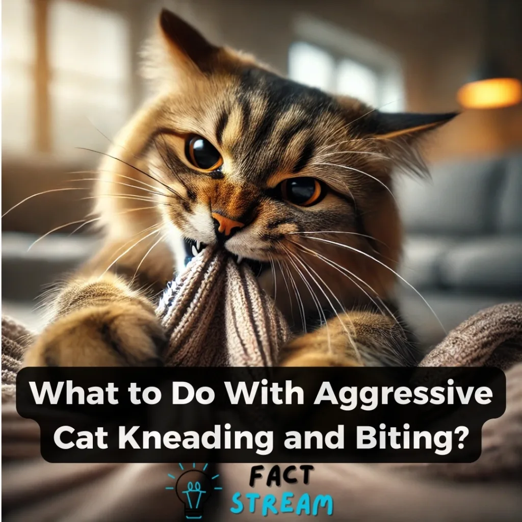 What to Do With Aggressive Cat Kneading and Biting?