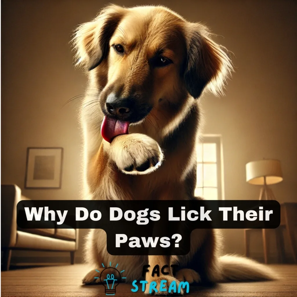 Why Do Dogs Lick Their Paws