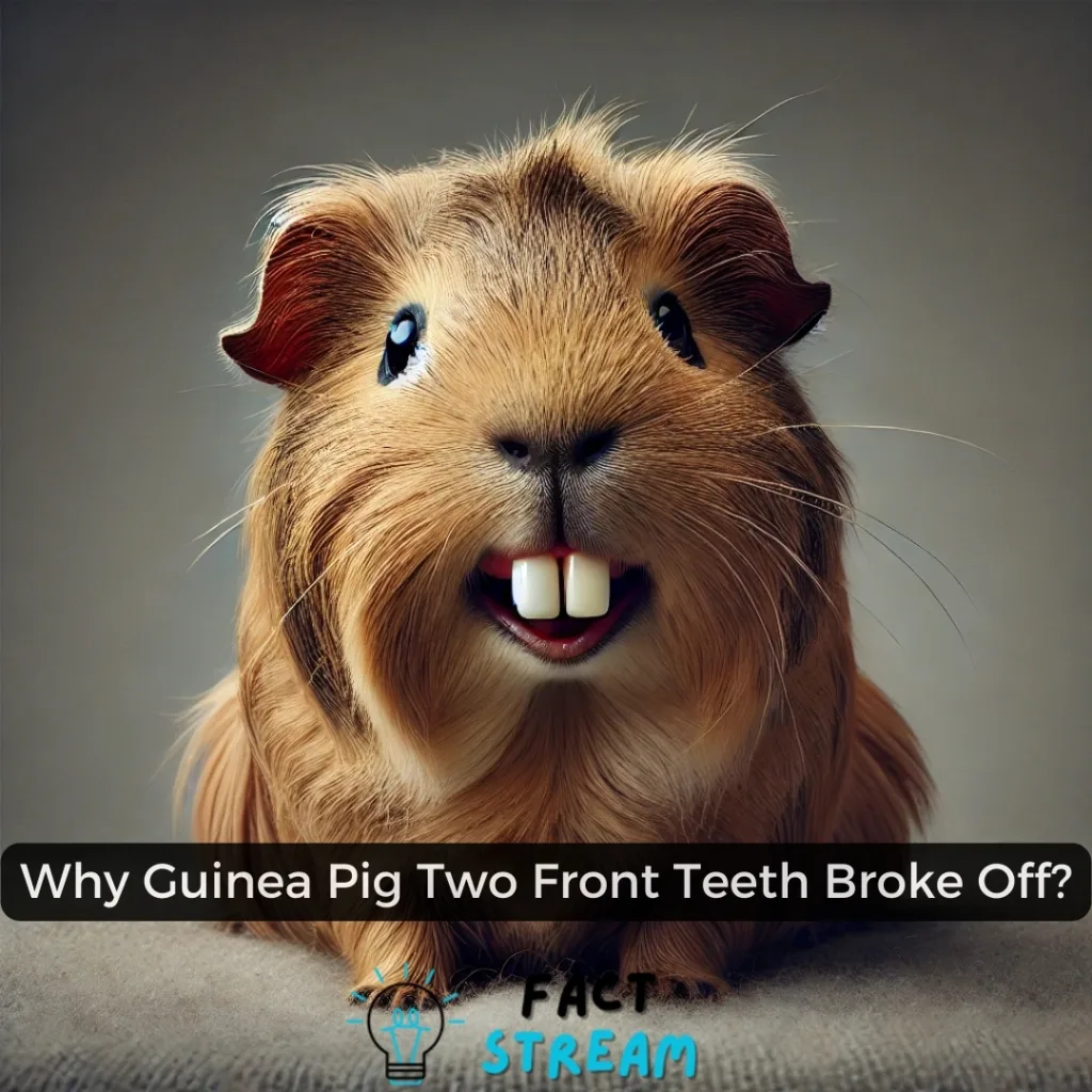 Why Guinea Pig Two Front Teeth Broke Off