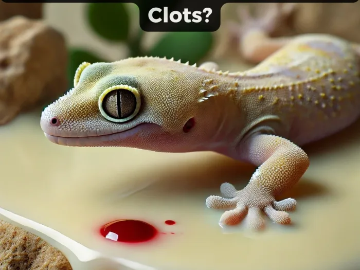 Why is My Gecko Pooping Blood Clots